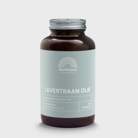 Mattisson Levertraanolie 1000mg (120 capsules) van Mattisson