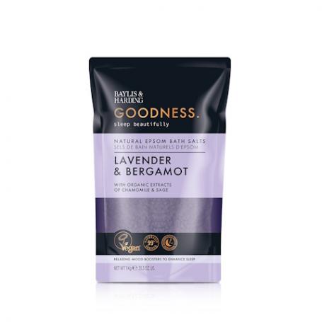 Goodness bath salts sleep lavender & bergamot van Baylis & Harding