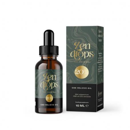 CBD olie 20% hennepzaadolie van Zendrops