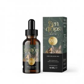 CBD olie paarden 10% hennepzaadolie van Zendrops