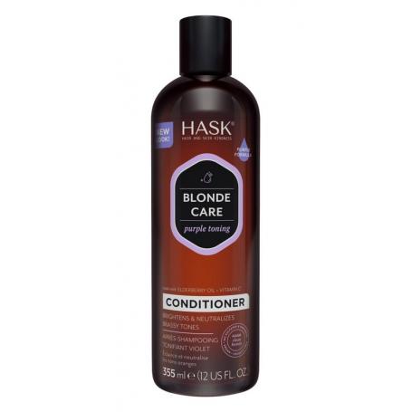 Blonde care conditioner purple toning van Hask