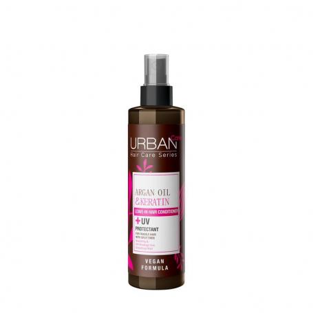 Argan oil & keratin leave in conditioner spray van Urban Care
