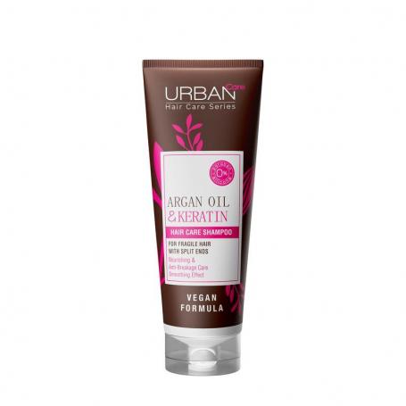 Argan oil & keratin shampoo van Urban Care