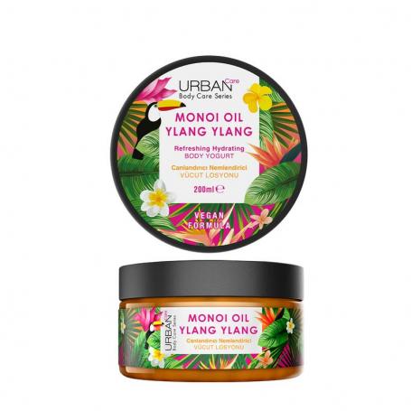 Monoi & ylang ylang refreshing body yoghurt van Urban Care
