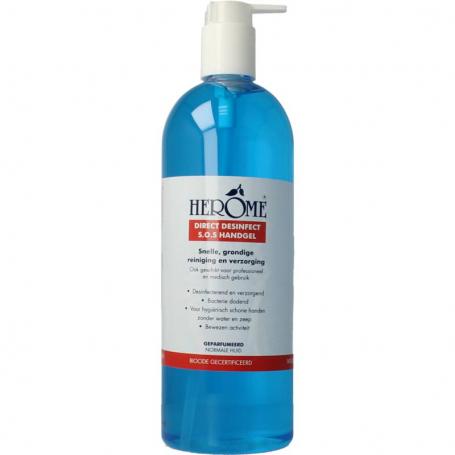 Direct desinfect SOS handgel van Herome