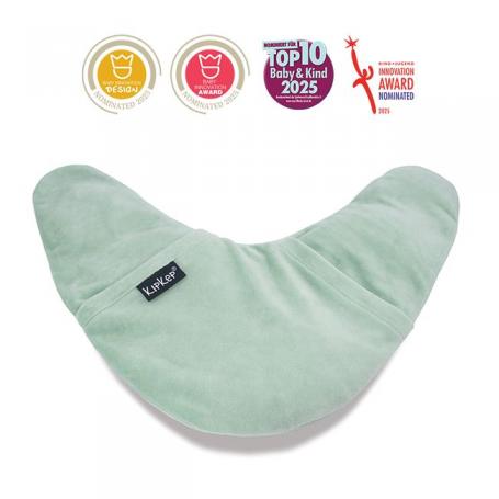 Lexie heating pillow pale green van Kipkep