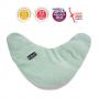 Lexie heating pillow pale green van Kipkep