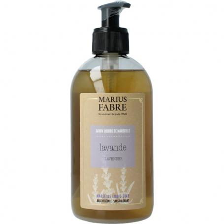 Zeep lavendel met pomp van Marius Fabre