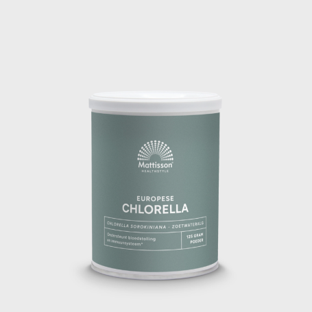 Mattisson Chlorella poeder Europees (125 gram) van Mattisson