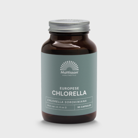 Mattisson Europese chlorella 775mg bio (90 capsules) van Mattisson