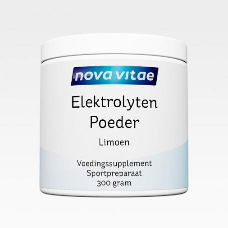 Elektrolyten poeder limoen van Nova Vitae