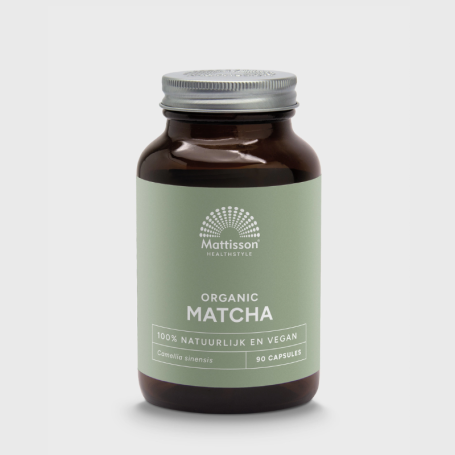 Mattisson Matcha 500mg camillia sinensis bio (90 capsules) van Mattisson