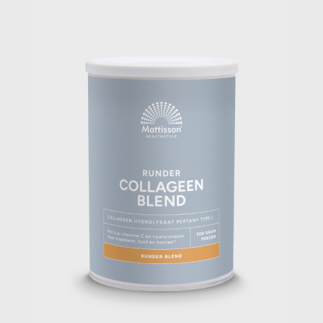 Mattisson Runder Collageen Poeder Blend Peptan (300 gram) van Mattisson