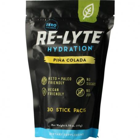 Hydration drankmix pina colada stick van Re-Lyte