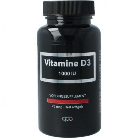 Vitamine D3 1000IU 25mcg van Apb Holland