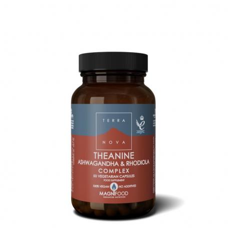 L-theanine ashwagandha & rhodiola complex van Terranova