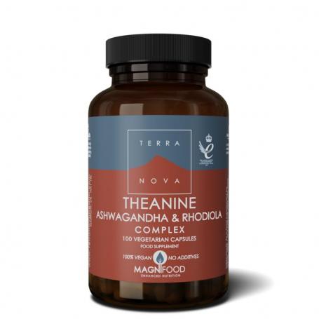 L-theanine ashwagandha & rhodiola complex van Terranova