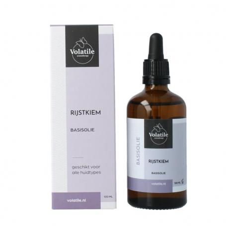 Rijstkiem basisolie glazen fles van Volatile