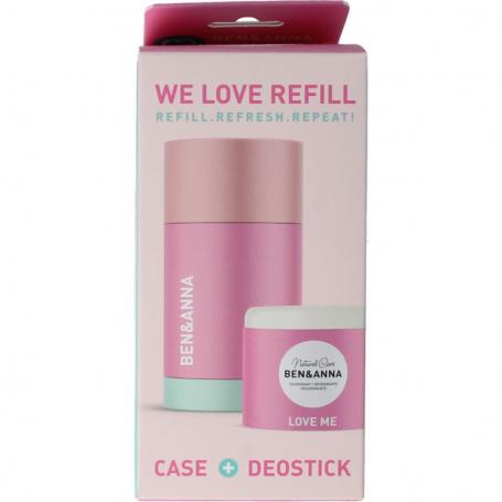 Deostick love me case en refill van Ben & Anna
