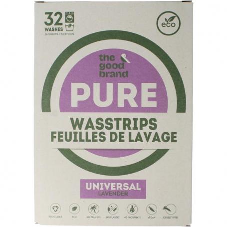 Wasstrips lavender van The Good Brand