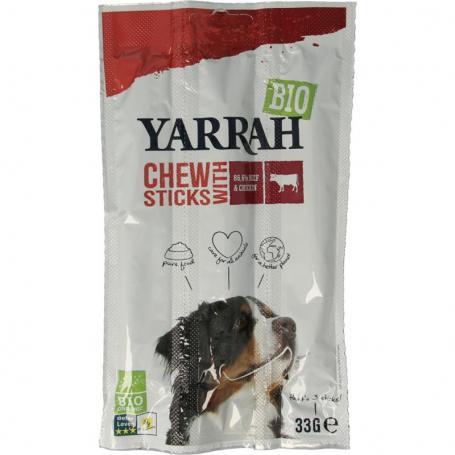 Hond kauwstaafjes bio van Yarrah
