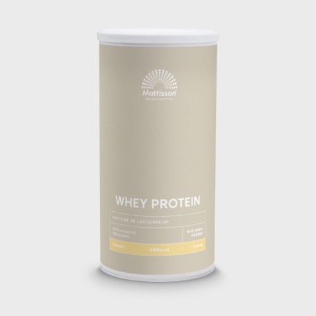 Mattisson Sport wei whey proteine concentraat vanille (450 gram) van Mattisson