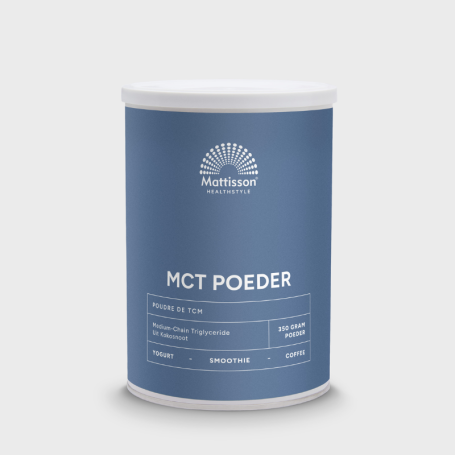 Mattisson MCT Poeder coconut pure (350 gram) van Mattisson