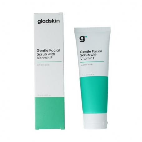 Facial scrub gentle with vitamine E van Gladskin
