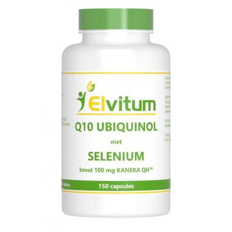 Co-Q10 ubiquinol met selenium van Elvitum