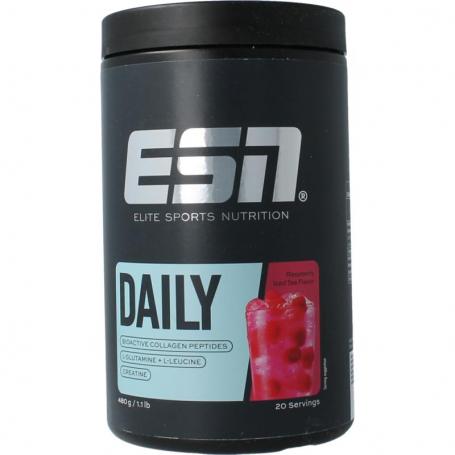 Daily raspberry ice tea van ESN