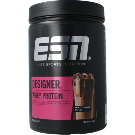 Designer whey milk chocolate van ESN