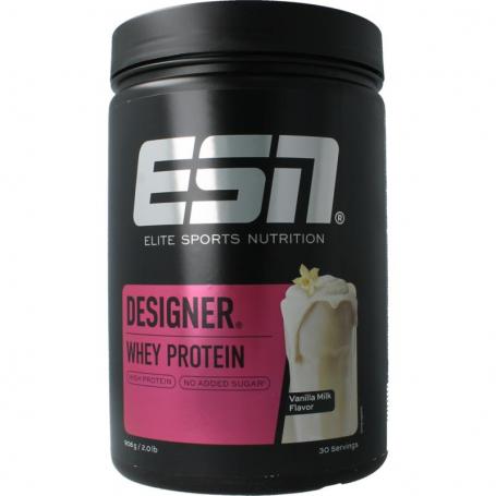 Designer whey vanilla milk van ESN
