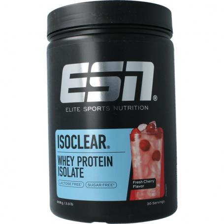 Isoclear whey isolate cherry van ESN
