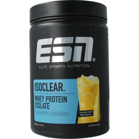 Isoclear whey isolate lemon ice tea van ESN