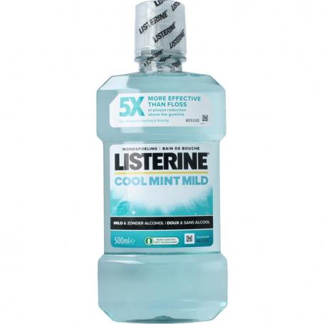 Mondwater coolmint mild van Listerine