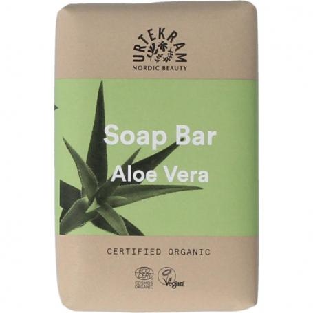 Stukje zeep aloe vera bio van Urtekram
