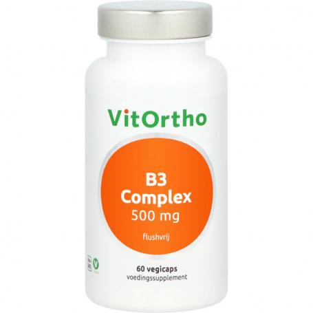 B3 complex 500mg flushvrij van Vitortho