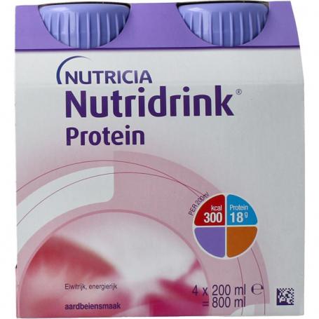 Protein aardbei 200ml van Nutridrink