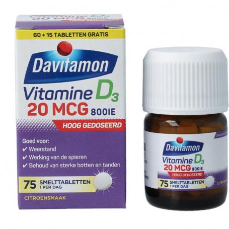 Vitamine D 20mg van Davitamon