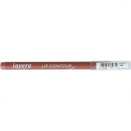 Lip contour dark rose 07 bio van Lavera