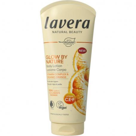 Bodylotion glow by nature bio van Lavera