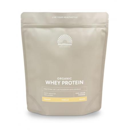 Wei proteine poeder 75% vanille bio van Mattisson