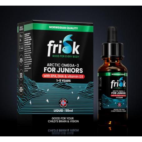 Omega 3 for juniors lemon van Frisk