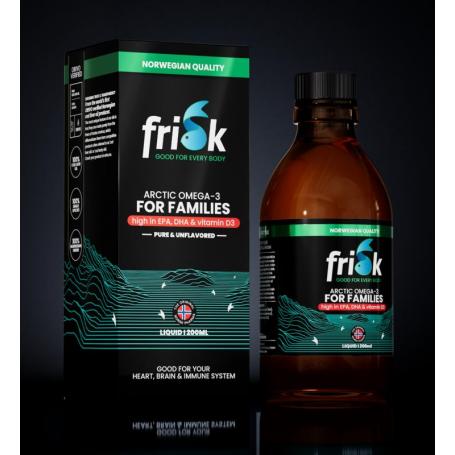 Omega 3 for families pure & natural van Frisk
