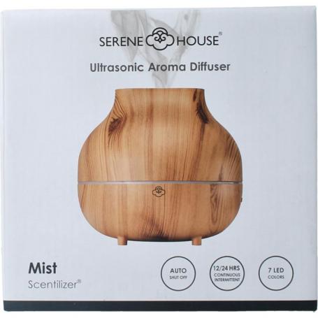 Aroma diffuser mist houtlook van Serene House