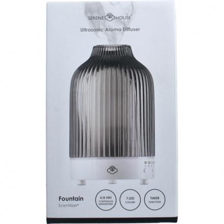 Aroma diffuser fountain antraciet van Serene House