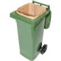 Afvalzak composteerbaar papier 120/140 liter van Biomat