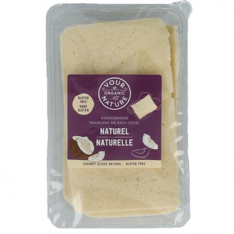 Kokosbrood naturel bio van Your Organic Nat