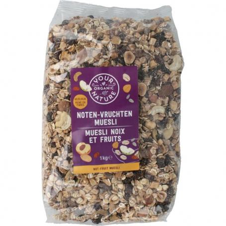 Muesli noten vruchten bio van Your Organic Nature