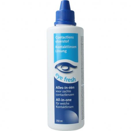Alles in een lenzenvloeistof zachte lenzen van Eyefresh